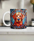 Labrador Fox Red Suncatcher Artwork Ceramic Mug